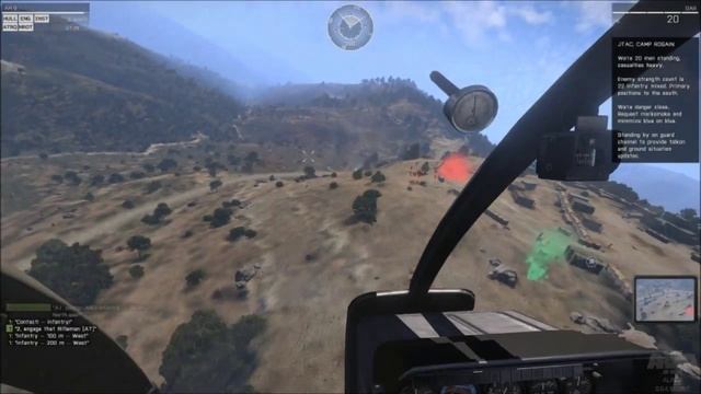 (Arma3) Close Air Support - Mission Overview смотреть онлайн
