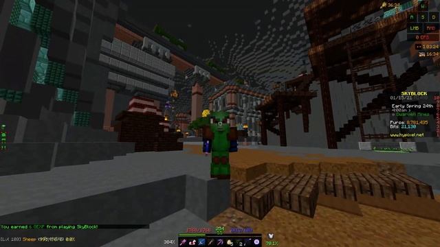 Dwarven Mines Full Guide! Commission And More(Hypixel Skyblock) смотреть онлайн