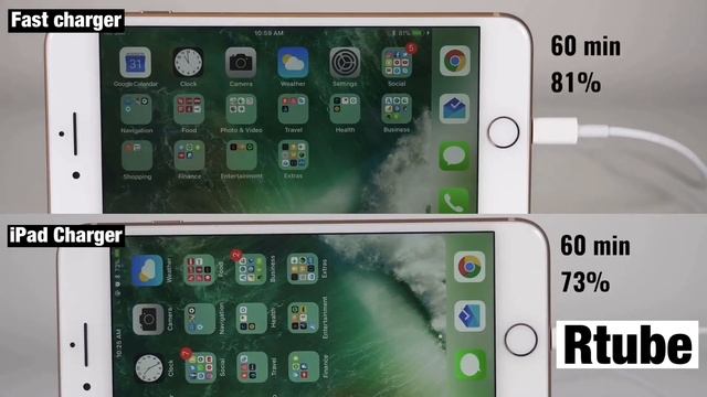 Apple Fast Charger vs. iPad Charger on iPhone 8 plus (Surprising results) смотреть онлайн