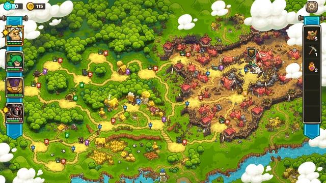 Жеские затупы и первый босс || Прохождение Legends of Kingdom rush #3 смотреть онлайн