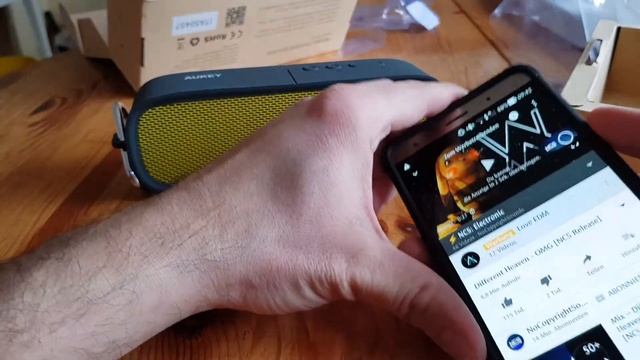 Prächtiger Sound für 18 Euro? Aukey SK-M7 Bluetooth Lautsprecher mit Aux in 3,5mm Klinkenstecker смотреть онлайн