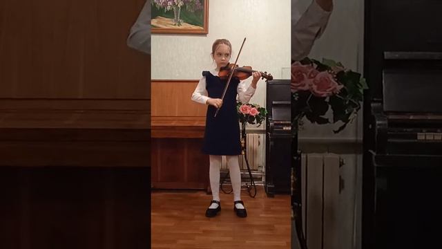 Писаненко Валерия 9 лет.А.Губер Концертино G Dur,С.Нагдян Быстрое движение.