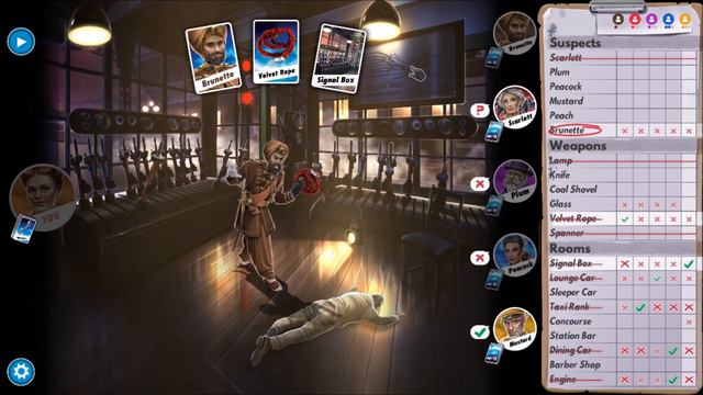 Clue/Cluedo: The Classic Mystery Game, Peach Game (Murder Express) смотреть онлайн