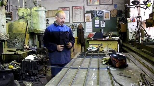 Blacksmithing projects. Кованая дверь. Художественная ковка. Будни в кузнице. 3 ч. смотреть онлайн