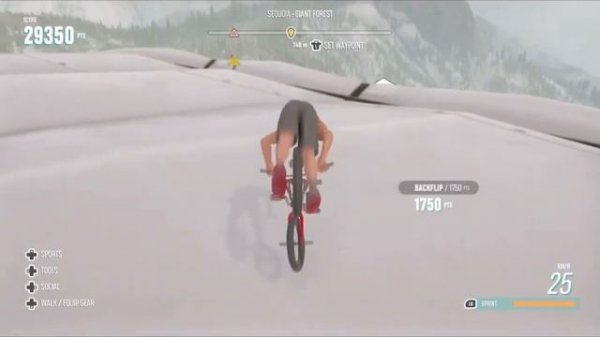 Landing 3 backflips in a row on The Ridge Tv box *Riders Republic*