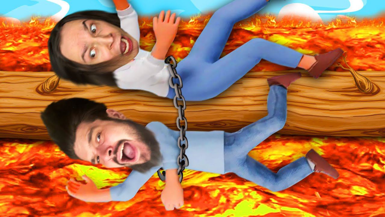 У НАС ТЕПЕРЬ ОДНО ТЕЛО НА ДВОИХ и ЭТО ПРАВДА СТРАШНО!! (Chained Together) смотреть онлайн