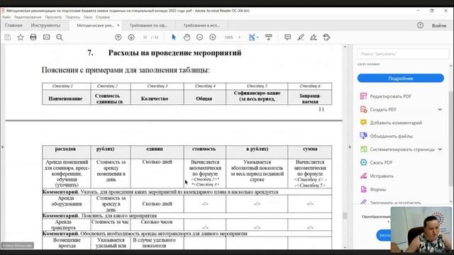 Финансовая отчетность по проекту