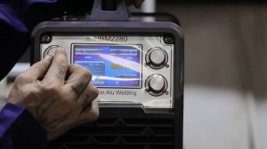 HZXVOGEN  HBM2280 250A mig aluminum welder settings and review.