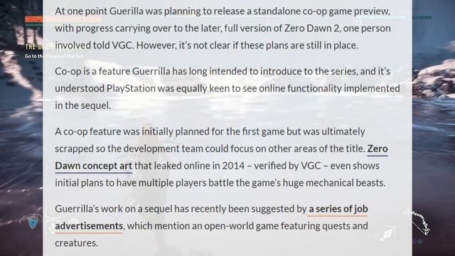 Horizon Zero Dawn 2 Info Leaked // PS5 Exclusive, Gigantic World, Co-op, Trilogy, Insane Scale смотреть онлайн