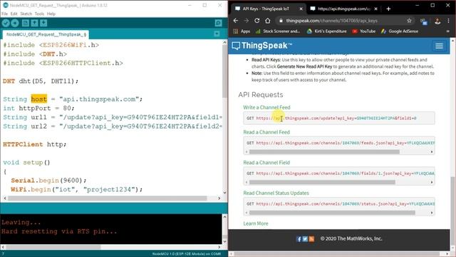 How to send HTTP GET Request from NodeMCU ESP8266? (NodeMCU IoT Series - Tutorial 07) | हिंदी में смотреть онлайн