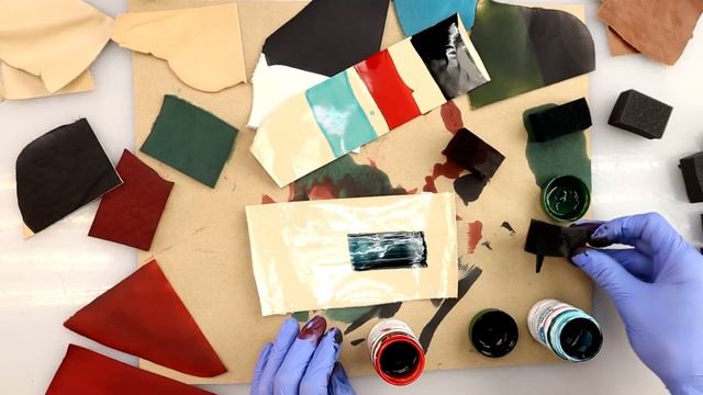 Урок 14. Химия. Покраска кожи. Проникающие и покрывные краски. смотреть онлайн