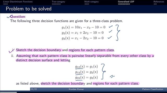 Lec06: Linear Discriminant Functions - Part3 смотреть онлайн