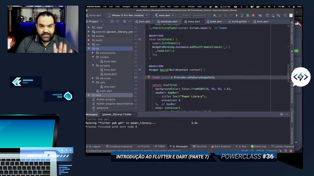 Powerclass #36 | [Parte 7] Introdução ao Flutter e Dart - Firestore Streams e Firestore UI смотреть онлайн