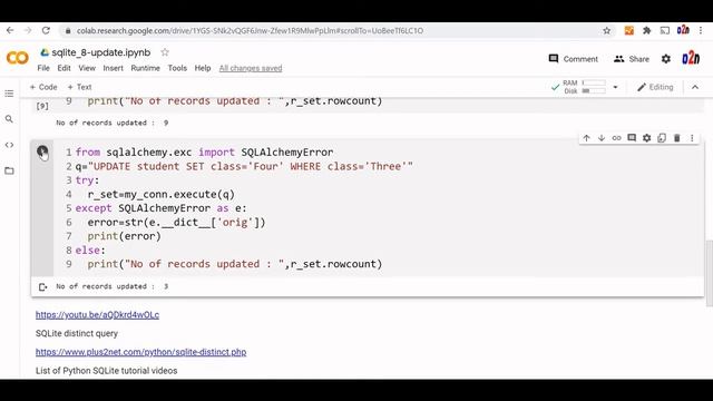 UPDATE Query to change single or multiple data table & get number of rows affected by rowcount смотреть онлайн