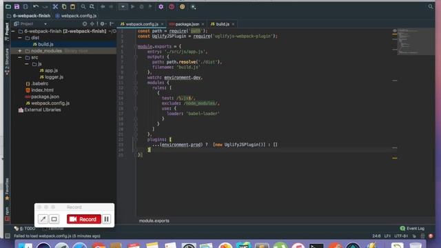 6- Webpack - Dev Build vs. Prod build (Darija) смотреть онлайн