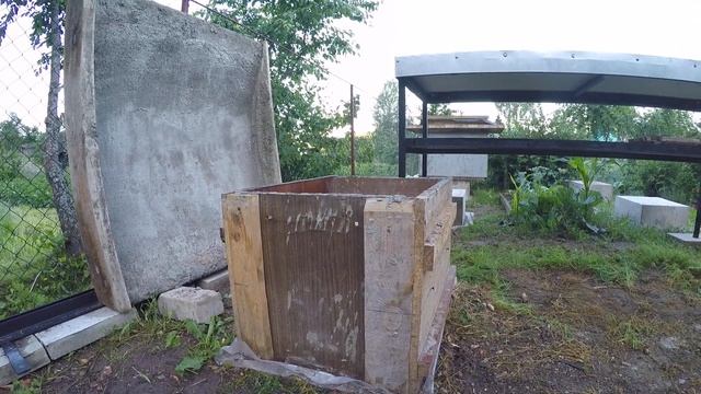 Простейший фундамент для домика на даче своими руками ?Вместо арматуры пружины от кровати)!! смотреть онлайн