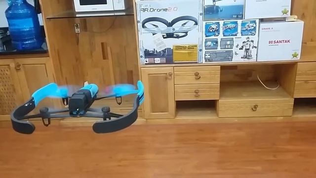 Bebop drone stable flying using OpenCV смотреть онлайн