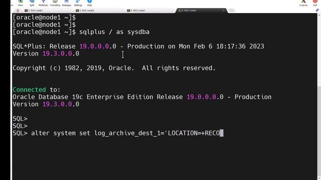 How to enable archive log mode in RAC | Learnomate Technologies. смотреть онлайн