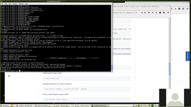 Installing a WordPress instance via Docker on LinuxONE смотреть онлайн