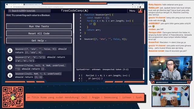 JavaScript Algorithms and Data Structures | #15 - Basic Algorithm Scripting (Bagian 2/2) смотреть онлайн