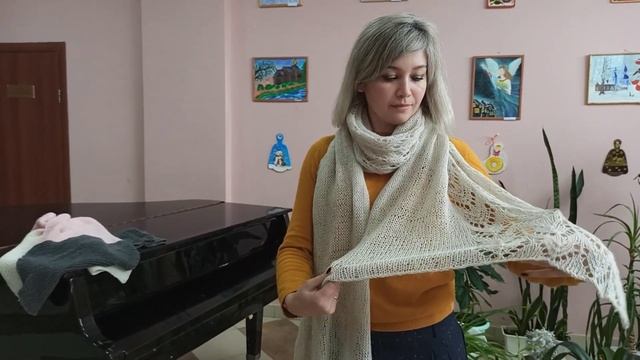 СП ШАЛЕМАНИЯ ЗИМА/ ИТОГИ/ (палантин "Зимушка" и мужской шарф "Француз") смотреть онлайн