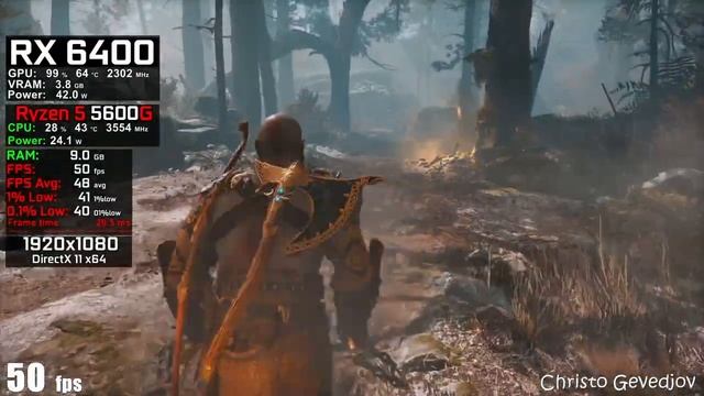 RX 6400 + Ryzen 5 5600G | Test in 20 Games смотреть онлайн