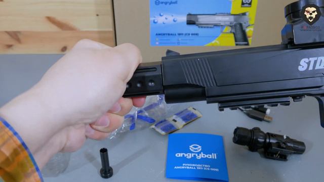 Гелевый пистолет Angry Ball 1911 видео обзор 4k смотреть онлайн
