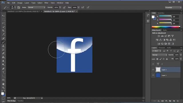 Photoshop Tutorial: Creating the Facebook Logo / Icon Tutorial смотреть онлайн