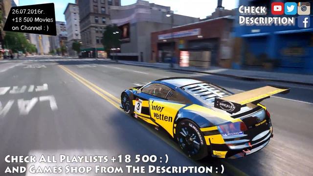 Audi R8 LMS NFS SHIFT 2 - GTA IV ENB - 2.7K / 1440p ! _REVIEW смотреть онлайн
