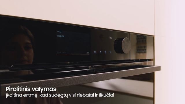 BESPOKE orkaitėje įdiegta pirolizinio valymo funkcija смотреть онлайн