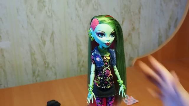 Обзор на куклу monster high Venus Mcflytrap смотреть онлайн
