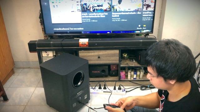 JBL Sound bar 5.1 (UNBOX) ทดสอบ calibration смотреть онлайн