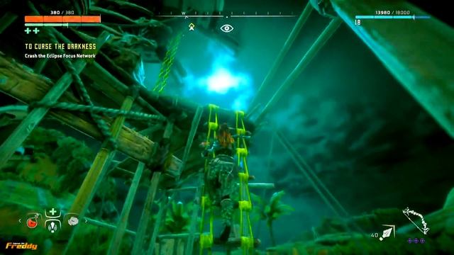 Search the derelict Tallneck, Crash the Focus Network, Escape the Eclipse Base (Horizon: Zero Dawn) смотреть онлайн