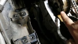 На ПЕЖО 308 замена ГРМ  установка втулки пастели распредвала впуска