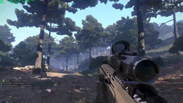 ArmA 3 небольшая перестрелка в лесу смотреть онлайн