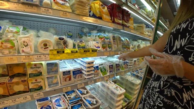 ПРОДУКТЫ НА КИПРЕ | бюджет на неделю | Лимассол 2020 смотреть онлайн