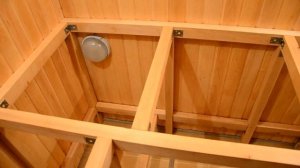 Лежак в парилке своими руками