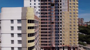 Квартал "Беринг" в Новосибирске - Ход строительства Июнь 2022