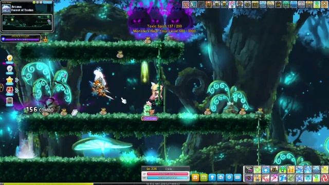 MapleStory - AFK Train Your Burning Mule to 250 (Lazy Method) смотреть онлайн
