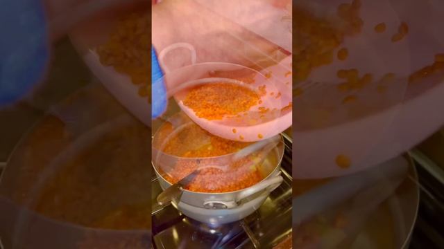Чечевичный суп по ТУРЕЦКИ (мерджимек) Молотый.  #еда #кухня #ешьсомной #чечевица