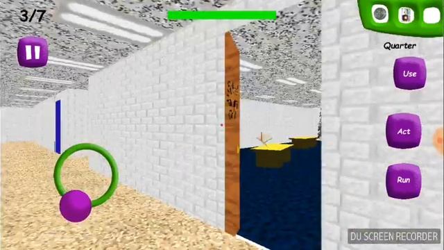 Пытаюсь сбежать от учителя BALDI в Baldi's Basics in Education and Learning смотреть онлайн