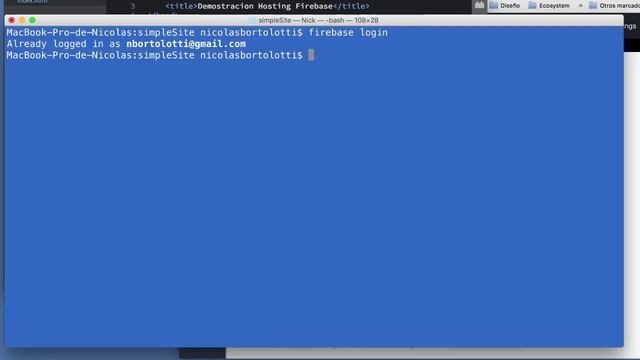 Firebase - hosting estático - despliegue simple [deprecated] смотреть онлайн