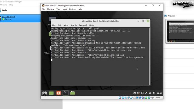How to Install Linux Mint 20.3 on VirtualBox 6.1 | SYSNETTECH Solutions смотреть онлайн