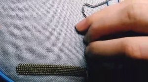 Вышивка в два прокола