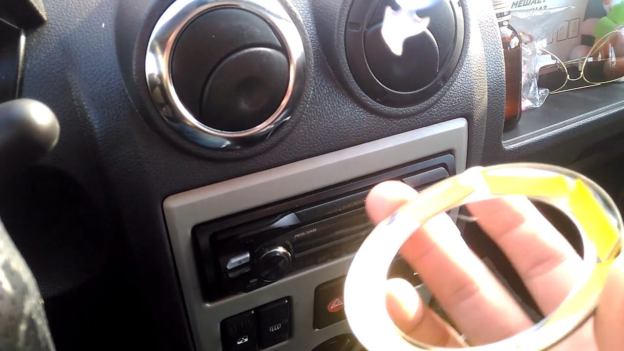 Хром на воздуховоды дефлекторы Логан Logan смотреть онлайн