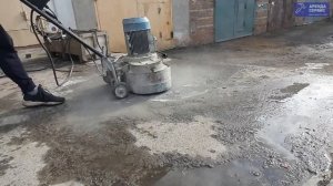 Мозаично-шлифовальная машина СО-307, 380 В, с китайскими падами, коррекция неровностей бетона