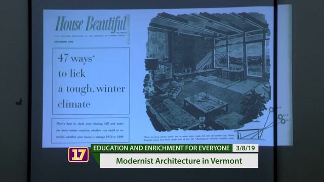Modernist Architecture In Vermont - 03/08/2019