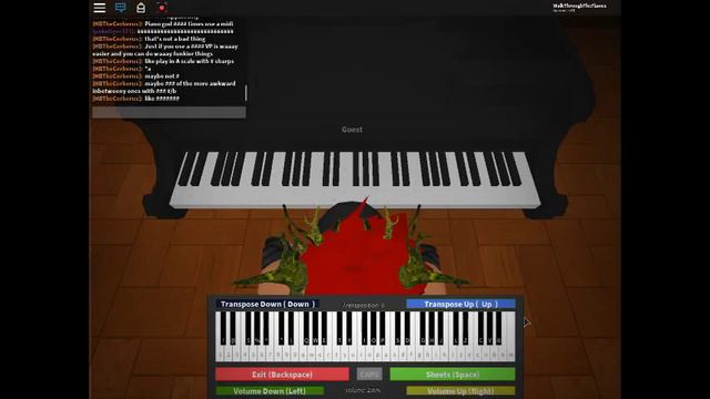 "Little Do You Know - Sierra & Alex" ROBLOX Piano - Sheets In Desc смотреть онлайн