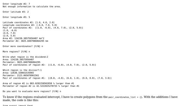 GIS: Comparing polygons from zip lists inside a loop, whose data comes from user in Python смотреть онлайн