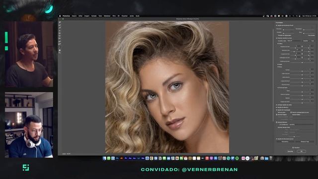 Tratamento de Pele Avançado no Photoshop - Com Verner Brenan -- LIVE EXTRA смотреть онлайн